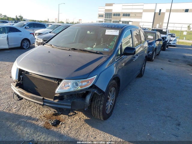 2013 Honda Odyssey Ex-l მანქანა იყიდება აუქციონზე, vin: 5FNRL5H63DB013661, აუქციონის ნომერი: 45383363