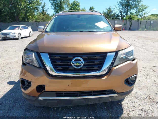2017 Nissan Pathfinder Sl მანქანა იყიდება აუქციონზე, vin: 5N1DR2MM1HC609071, აუქციონის ნომერი: 45383478