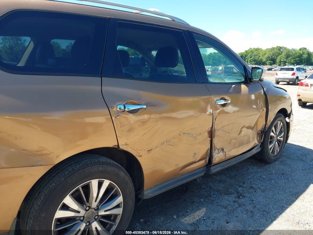 2017 Nissan Pathfinder Sl მანქანა იყიდება აუქციონზე, vin: 5N1DR2MM1HC609071, აუქციონის ნომერი: 45383478