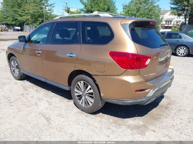 2017 Nissan Pathfinder Sl მანქანა იყიდება აუქციონზე, vin: 5N1DR2MM1HC609071, აუქციონის ნომერი: 45383478