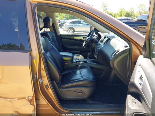 2017 Nissan Pathfinder Sl მანქანა იყიდება აუქციონზე, vin: 5N1DR2MM1HC609071, აუქციონის ნომერი: 45383478