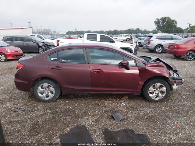 Aukcja sprzedaży 2014 Honda Civic Lx, vin: 19XFB2F56EE025955, numer aukcji: 45383524