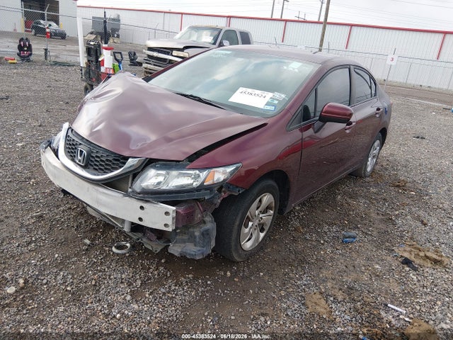 Aukcja sprzedaży 2014 Honda Civic Lx, vin: 19XFB2F56EE025955, numer aukcji: 45383524