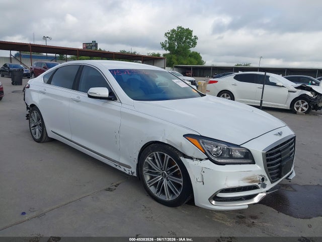 2018 Genesis G80 3.8 მანქანა იყიდება აუქციონზე, vin: KMHGN4JEXJU224061, აუქციონის ნომერი: 45383526