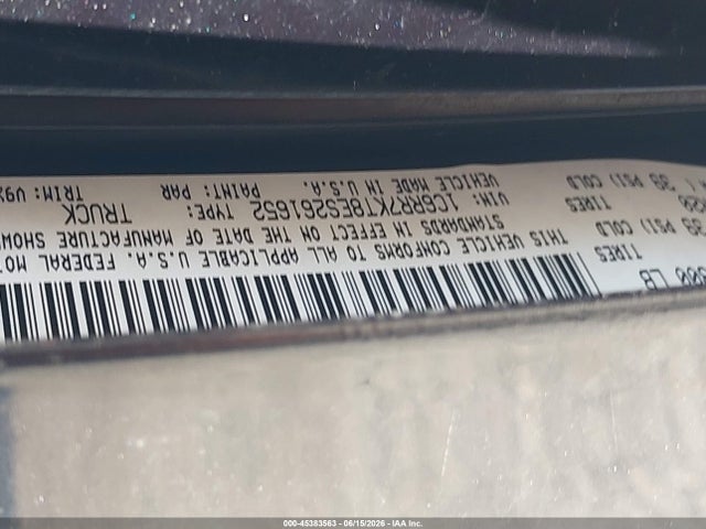 RAM 1500 Express 2014 1C6RR7KT8ES261652 Image 9