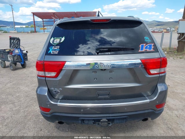 45383572 :رقم المزاد ، 1C4RJFCT5DC572666 vin ، 2013 Jeep Grand Cherokee Overland Summit مزاد بيع