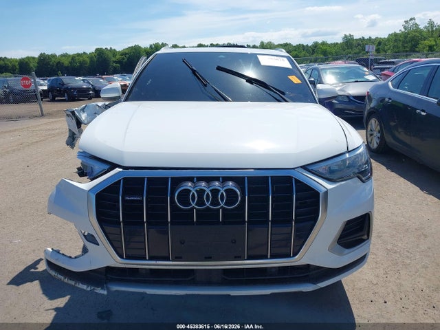 45383615 :رقم المزاد ، WA1AUCF3XM1096645 vin ، 2021 Audi Q3 Premium 40 Tfsi Quattro Tiptronic مزاد بيع