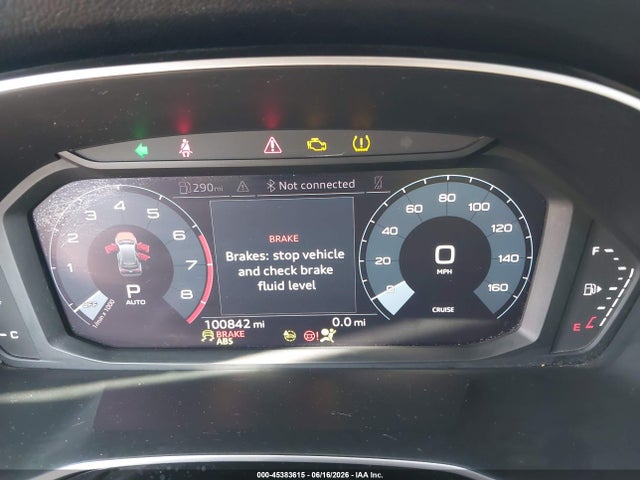 45383615 :رقم المزاد ، WA1AUCF3XM1096645 vin ، 2021 Audi Q3 Premium 40 Tfsi Quattro Tiptronic مزاد بيع