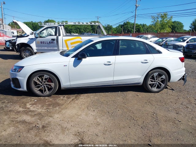 2023 Audi A4 Premium Plus 45 Tfsi S Line Quattro S Tronic მანქანა იყიდება აუქციონზე, vin: WAUEAAF4XPA008286, აუქციონის ნომერი: 45383616