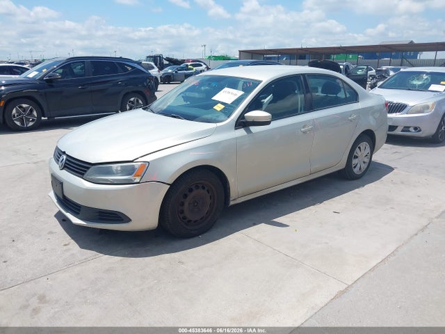 2012 Volkswagen Jetta 2.5l Se მანქანა იყიდება აუქციონზე, vin: 3VWDP7AJ2CM023209, აუქციონის ნომერი: 45383646