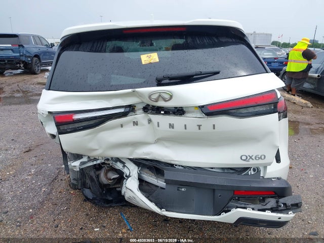 Продажа на аукционе авто 2025 Infiniti Qx60 Luxe, vin: 5N1AL1FR5SC352964, номер лота: 45383653