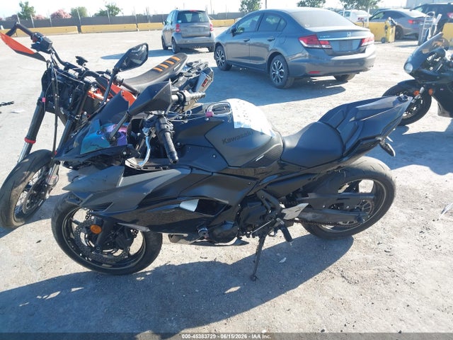 45383729 :رقم المزاد ، ML5EXEP18RDAD4635 vin ، 2024 Kawasaki Ex650 P مزاد بيع