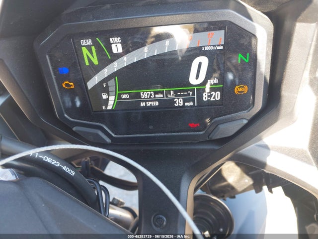 45383729 :رقم المزاد ، ML5EXEP18RDAD4635 vin ، 2024 Kawasaki Ex650 P مزاد بيع