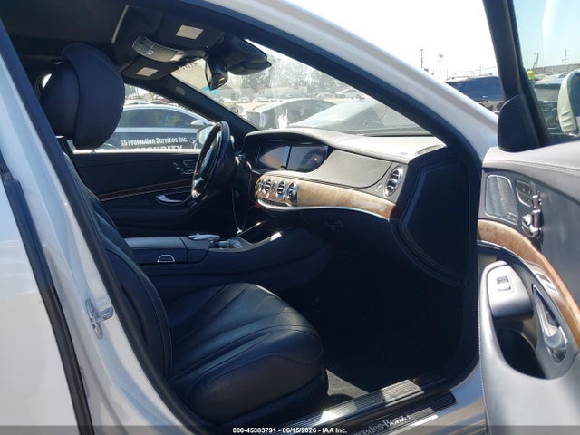 Продаж на аукціоні авто 2017 Mercedes-benz S 550e Plug-in Hybrid, vin: WDDUG6DB9HA328203, номер лоту: 45383791