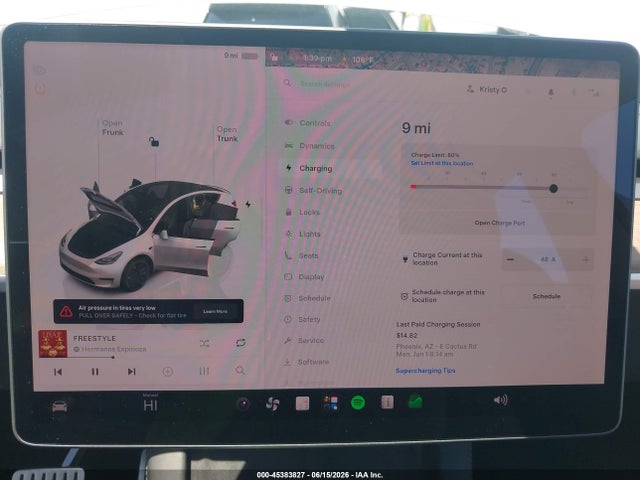 Продажа на аукционе авто 2022 Tesla Model Y Performance Dual Motor All-wheel Drive, vin: 7SAYGDEFXNF409525, номер лота: 45383827