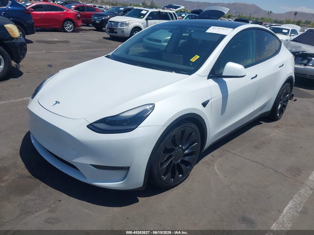 Продажа на аукционе авто 2022 Tesla Model Y Performance Dual Motor All-wheel Drive, vin: 7SAYGDEFXNF409525, номер лота: 45383827