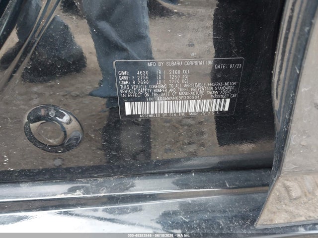 Aukcja sprzedaży 2024 Subaru Legacy Limited, vin: 4S3BWAN68R3009017, numer aukcji: 45383846