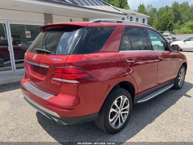 45383864 :رقم المزاد ، 4JGDA5HB4GA700587 vin ، 2016 Mercedes-benz Gle 350 4matic مزاد بيع