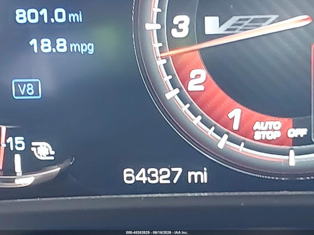 2019 Cadillac Ct6-v Blackwing მანქანა იყიდება აუქციონზე, vin: 1G6KW5RJ5KU144657, აუქციონის ნომერი: 45383929