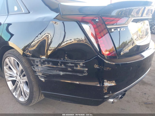 2019 Cadillac Ct6-v Blackwing მანქანა იყიდება აუქციონზე, vin: 1G6KW5RJ5KU144657, აუქციონის ნომერი: 45383929