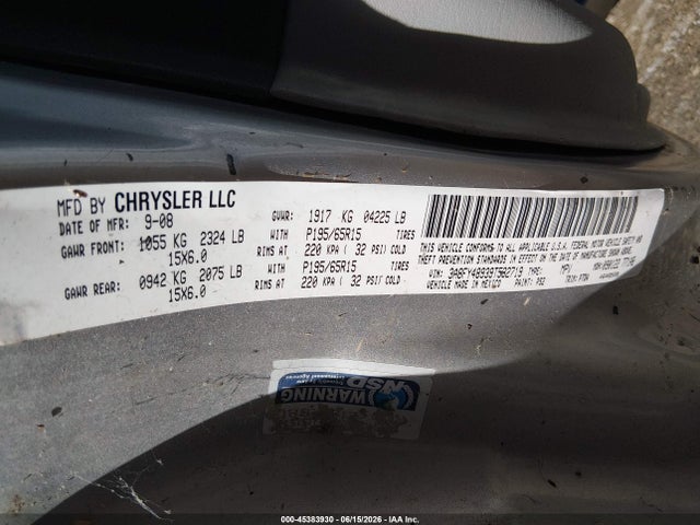 Продаж на аукціоні авто 2009 Chrysler Pt Cruiser Lx, vin: 3A8FY48939T532719, номер лоту: 45383930