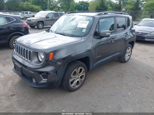 Продаж на аукціоні авто 2020 Jeep Renegade Limited 4x4, vin: ZACNJBD18LPM06539, номер лоту: 45383944