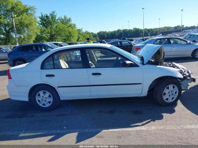 2005 Honda Civic Vp მანქანა იყიდება აუქციონზე, vin: 2HGES16385H569903, აუქციონის ნომერი: 45384041