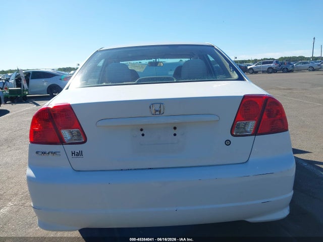 2005 Honda Civic Vp მანქანა იყიდება აუქციონზე, vin: 2HGES16385H569903, აუქციონის ნომერი: 45384041