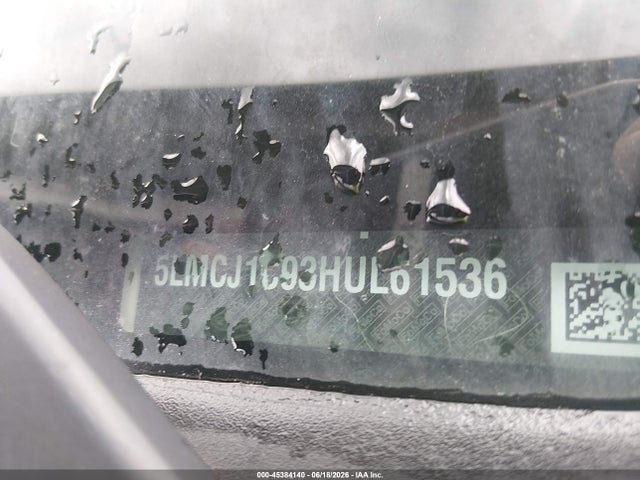 Aukcja sprzedaży 2017 Lincoln Mkc Premiere, vin: 5LMCJ1C93HUL61536, numer aukcji: 45384140
