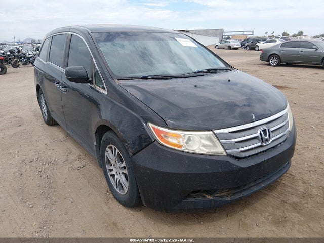 2012 Honda Odyssey Ex-l მანქანა იყიდება აუქციონზე, vin: 5FNRL5H69CB015025, აუქციონის ნომერი: 45384163