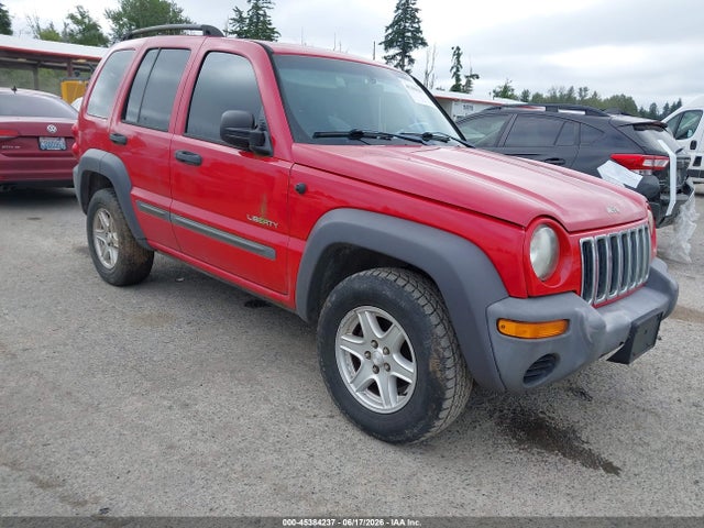 Продажа на аукционе авто 2004 Jeep Liberty Sport, vin: 1J4GL48K24W201527, номер лота: 45384237