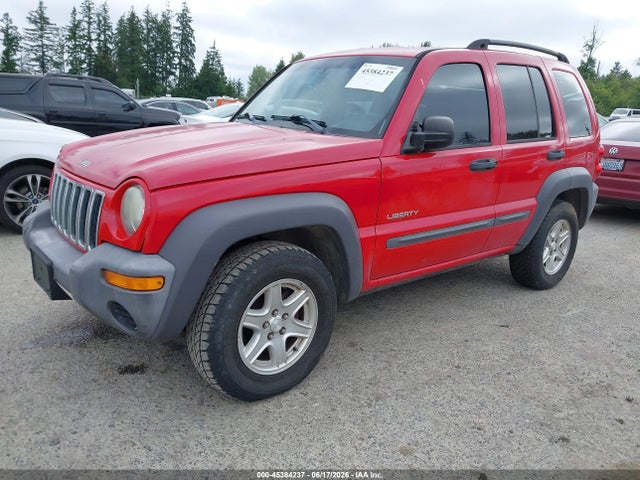 2004 Jeep Liberty Sport მანქანა იყიდება აუქციონზე, vin: 1J4GL48K24W201527, აუქციონის ნომერი: 45384237