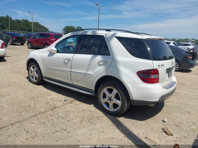 Продаж на аукціоні авто 2008 Mercedes-benz Ml 350 4matic, vin: 4JGBB86E58A393547, номер лоту: 45384244
