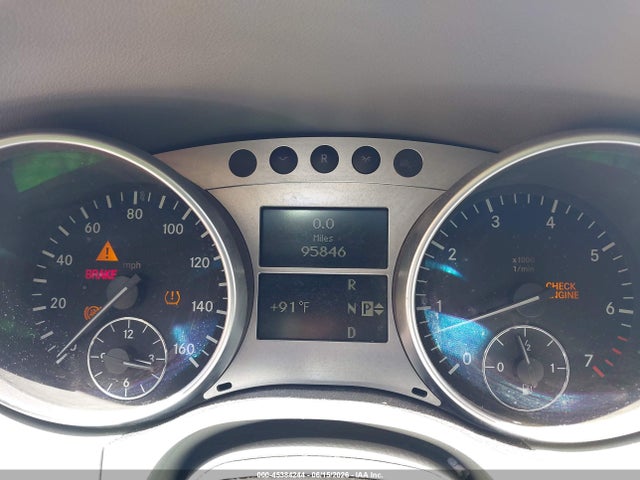Продаж на аукціоні авто 2008 Mercedes-benz Ml 350 4matic, vin: 4JGBB86E58A393547, номер лоту: 45384244