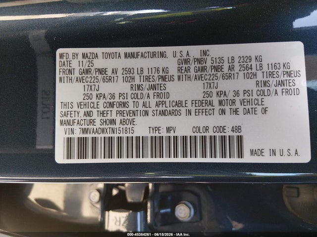 Mazda Cx-50 Hybrid Premium 2026 7MMVAADWXTN151815 Image 9