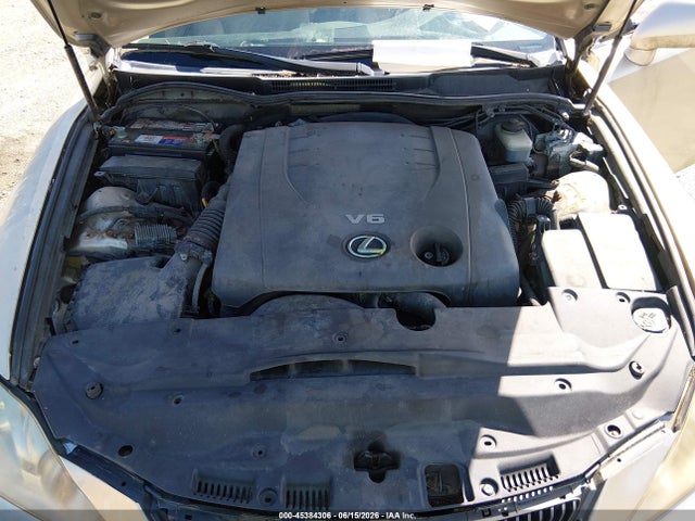 Продаж на аукціоні авто 2006 Lexus Is 250, vin: JTHCK262465002999, номер лоту: 45384306