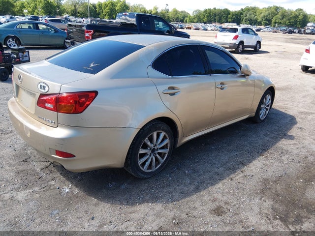 Aukcja sprzedaży 2006 Lexus Is 250, vin: JTHCK262465002999, numer aukcji: 45384306