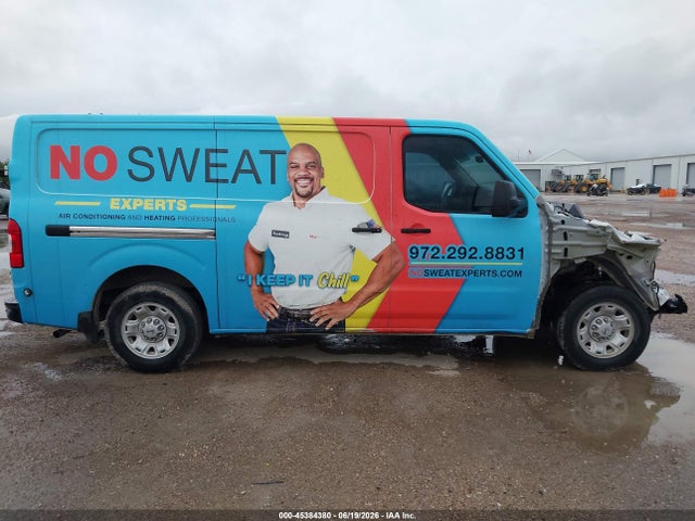 45384380 :رقم المزاد ، 1N6BF0KM6LN810650 vin ، 2020 Nissan Nv Cargo Nv1500 Sv Standard Roof V6 مزاد بيع