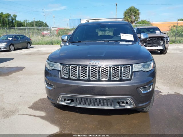 Aukcja sprzedaży 2018 Jeep Grand Cherokee Overland 4x2, vin: 1C4RJECM4JC428704, numer aukcji: 45384403