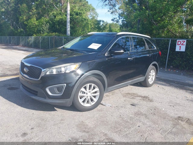 45384455 :رقم المزاد ، 5XYPG4A36JG375414 vin ، 2018 Kia Sorento 2.4l Lx مزاد بيع