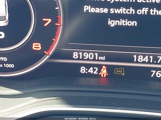 45384467 :رقم المزاد ، WA1BNAFY8K2040972 vin ، 2019 Audi Q5 45 Premium مزاد بيع
