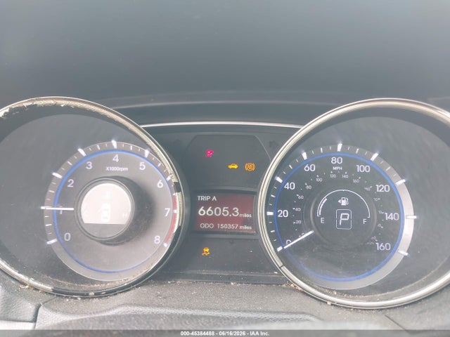 45384488 :رقم المزاد ، 5NPEB4AC0DH636958 vin ، 2013 Hyundai Sonata Gls مزاد بيع