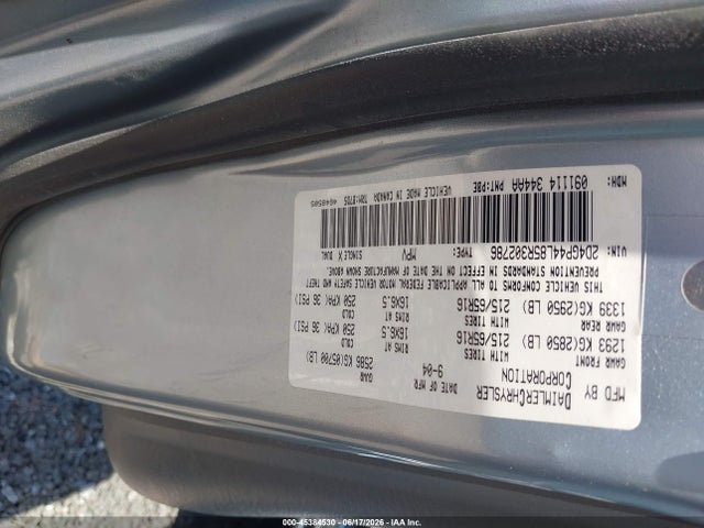 Продажа на аукционе авто 2005 Dodge Caravan Sxt, vin: 2D4GP44L85R302786, номер лота: 45384530