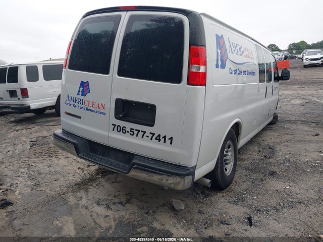 45384549 :رقم المزاد ، 1GCWGBF73S1160960 vin ، 2025 Chevrolet Express Cargo Rwd 2500 Extended Wheelbase Wt مزاد بيع