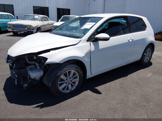 45384552 :رقم المزاد ، 3VW917AU5FM063337 vin ، 2015 Volkswagen Golf Tsi S 2-door مزاد بيع