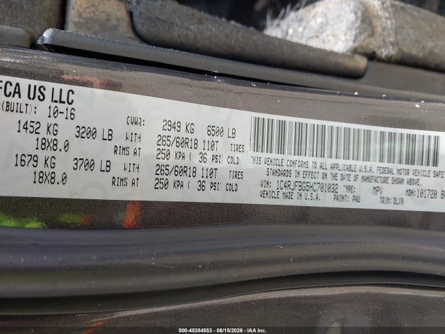 1C4RJFBG5HC701032 Jeep Grand Cherokee Limited 4x4