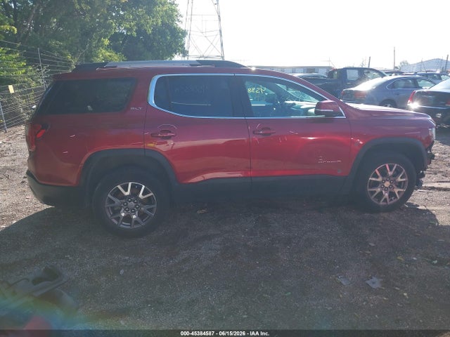 45384587 :رقم المزاد ، 1GKKNMLS8MZ134307 vin ، 2021 Gmc Acadia Fwd Slt مزاد بيع