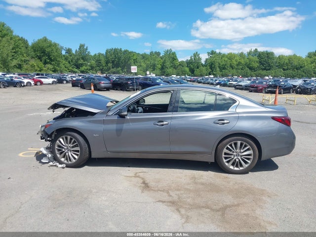 Продажа на аукционе авто 2019 Infiniti Q50 3.0t Luxe, vin: JN1EV7ARXKM555100, номер лота: 45384609