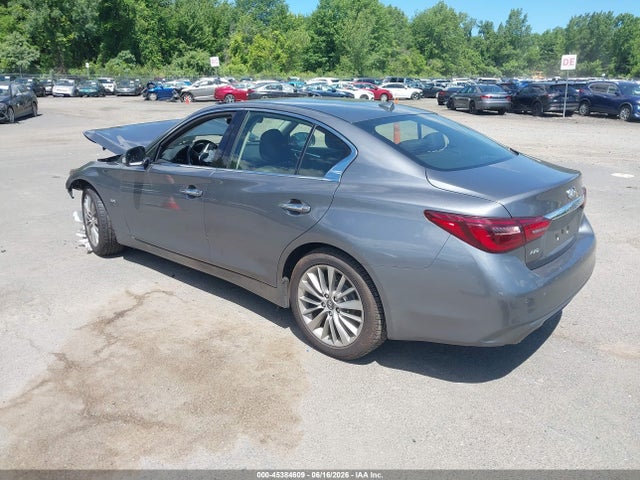 Продажа на аукционе авто 2019 Infiniti Q50 3.0t Luxe, vin: JN1EV7ARXKM555100, номер лота: 45384609