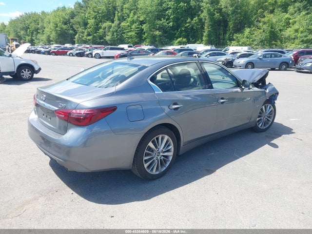 Продажа на аукционе авто 2019 Infiniti Q50 3.0t Luxe, vin: JN1EV7ARXKM555100, номер лота: 45384609